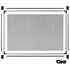  Plasă insecte extensibilă pentru ferestre, alb, (75-143)x50 cm
