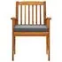  Set mobilier de grădină cu perne, 5 piese, lemn masiv de acacia