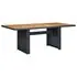  Set mobilier exterior cu perne, 7 piese, gri închis, poliratan