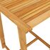  Set mobilier de bar de grădină, 5 piese, maro