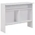  Masă de bar cu 2 blaturi, alb, 130x40x120 cm