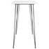  Set mobilier de bar, 5 piese, alb și negru