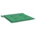  Perne scaune de grădină 2 buc. verde 50x50x3 cm țesătură Oxford