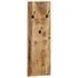  Cuier haine de perete, 2 buc., lemn masiv de mango 36x110x3 cm