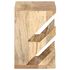  Suport skateboard de perete, 25x20x30 cm, lemn masiv de mango