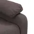  Fotoliu de masaj, maro închis, material textil