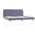  Cadru de pat, gri deschis, 180 x 200 cm, material textil