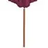  Umbrelă de soare exterior, stâlp din lemn, 300 cm, roșu bordo