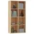  Bibliotecă/Dulap, stejar sonoma, 66x30x130 cm, lemn prelucrat