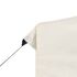  Cort de petrecere profesional pliabil, crem, 2 x 2 m, aluminiu