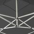  Cort de petrecere pliabil, antracit, 2 x 2 m, aluminiu