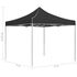  Cort de petrecere pliabil, antracit, 2 x 2 m, aluminiu