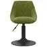  Scaun de bar, verde deschis, catifea