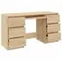  Birou de scris, stejar sonoma, 140x50x77 cm, lemn prelucrat
