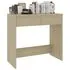  Birou, stejar sonoma, 80 x 40 x 75 cm, lemn prelucrat