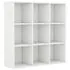  Bibliotecă, alb, 98x29x97,5 cm, lemn prelucrat