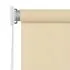  Jaluzea tip rulou de exterior, 240 x 140 cm, crem