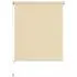  Jaluzea tip rulou de exterior, 240 x 140 cm, crem