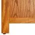  Bibliotecă cu 4 rafturi, 45x22x110 cm, lemn masiv de stejar