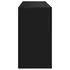 Banchetă pantofar, negru, 103x30x54,5 cm, lemn prelucrat