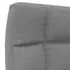  Scaun pliabil de podea, gri închis, textil