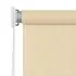  Jaluzea tip rulou de exterior, 140 x 230 cm, crem