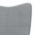 Scaun de relaxare, gri deschis, material textil