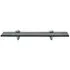  Rafturi suspendate, 2 buc,. 40 x 10 cm, sticlă, 8 mm