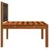  Set mobilier grădină cu perne, crem, 6 piese, lemn masiv acacia