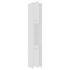  Set mobilier de baie, 4 piese, alb, lemn prelucrat