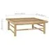  Set mobilier de grădină cu perne alb crem, 7 piese, bambus