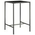  Set mobilier bar de grădină, cu perne, 3 piese, gri, poliratan