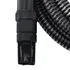  Furtun de aspirație cu racorduri din PVC, negru 1" 4 m, PVC