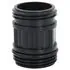  Furtun de aspirație cu racorduri din PVC, negru 1" 4 m, PVC