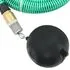  Furtun de aspirație cu racorduri din alamă, verde 1,1" 5 m, PVC