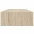  Dulapuri de perete cu sertare 2 buc. stejar 60x23,5x10 cm MDF