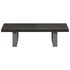  Set mobilier de baie, 2 piese, gri, ceramică