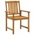 Scaune de grădină cu perne 8 buc. lemn masiv de acacia
