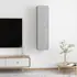  Comode TV, 2 buc., gri beton, 30,5x30x60 cm, lemn prelucrat