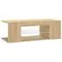  Comodă TV cu lumini LED, stejar Sonoma, 90x39x30 cm