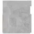  Comodă TV cu lumini LED, gri beton, 90x35x40 cm
