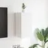  Dulapuri TV montate pe perete, 2 buc., alb, 30,5x30x30 cm