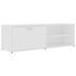  Dulap TV, alb, 120x34x37 cm, lemn prelucrat