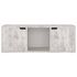  Comodă TV, gri beton, 88,5x27,5x30,5 cm, lemn prelucrat
