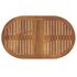  Set mobilier de exterior pliabil, 5 piese, lemn masiv de acacia