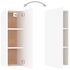  Set dulapuri TV, 8 piese, alb, lemn prelucrat