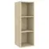  Set de dulapuri TV, 3 piese, stejar Sonoma, lemn prelucrat