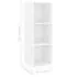  Set de dulapuri TV, 3 piese, alb, lemn prelucrat