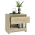  Noptiere, 2 buc., stejar Sonoma, 40x30x39 cm, lemn prelucrat