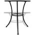  Set mobilier bistro, 3 piese, albastru/alb, plăci ceramice